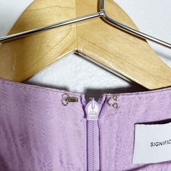 Significant Other Provence Dress in Lilac Purple Maxi Length sz US 2 - Picture 7 of 10